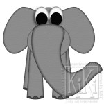 Wacky Elephant Pattern